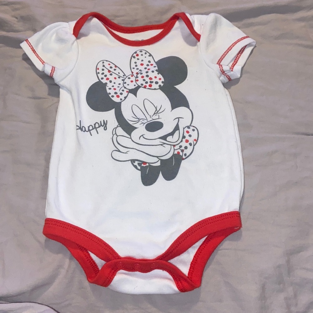 Minnie Mouse Disney Baby Onesie